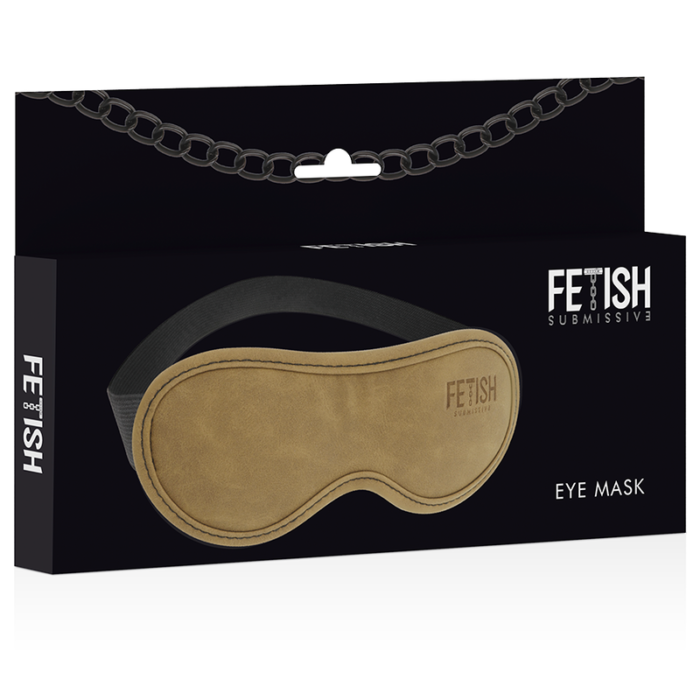 Fetish Submissive Origin - Mscara De Couro Vegano Com Forro De Neoprene - Image 4
