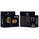 Fetish Submissive Origin - Algemas De Couro Veganas Com Forro De Neoprene - Image 8