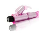 Baile - Vibrador Com Estimulador Rosa Ajustvel - Image 2